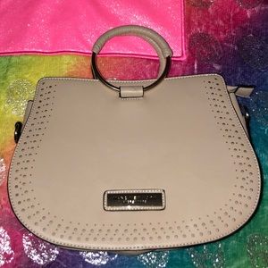 Andrew Marc handbag with detachable strap.